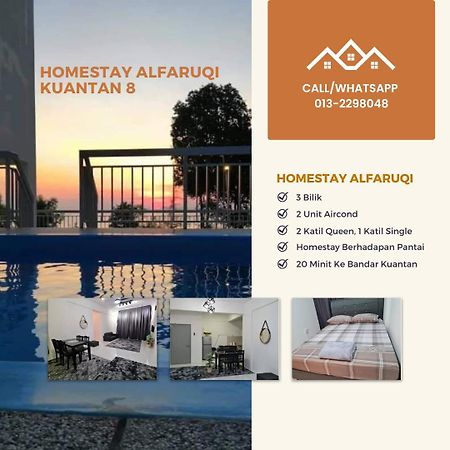 Alfaruqi Homestay Seaview 8 Kuantan Esterno foto